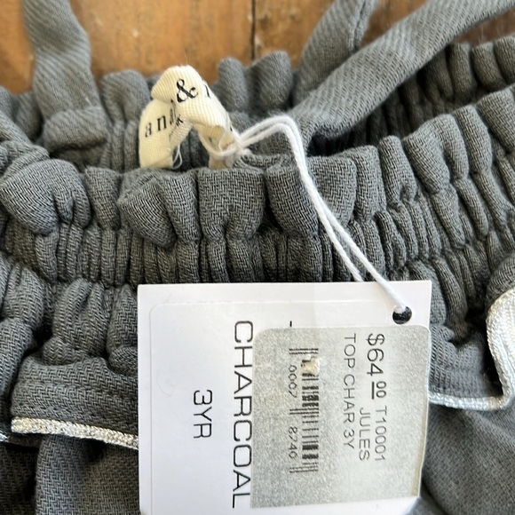 Anais & I Jules charcoal swing top nwt - Picture 3 of 7